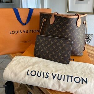 Louis Vuitton Never Full Beige